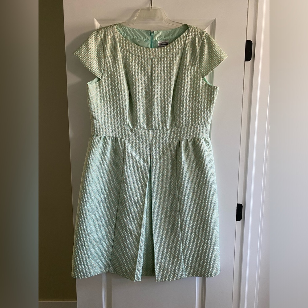 Chancelle plus size cap sleeve dress